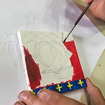 Les carreaux de pavement  - CLUNY